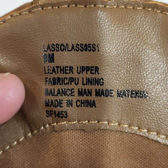 NWOB Steve Madden Lasso Leather Western cowboy Boot knee high Women's size 9 - Picture 7 of 8